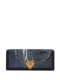 Dolce Gabbana Devotion Patchwork Denim Shoulder Bag