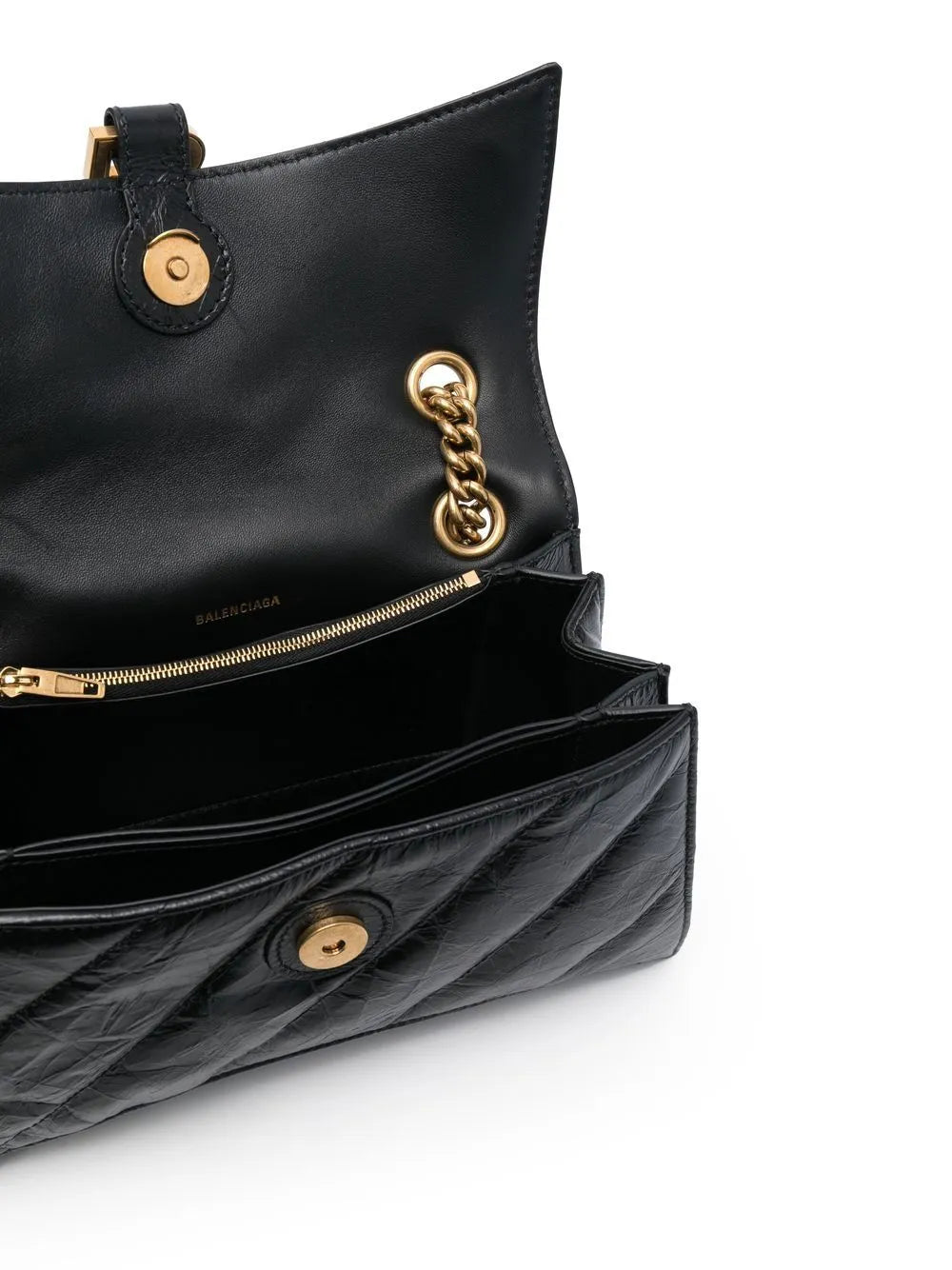 Balenciaga Hourglass S Quilted Shoulder Bag