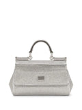 Dolce Gabbana Kim Dolcegabbana Small Sicily Satin Top Handle Bag