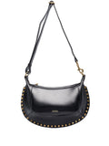 Isabel Marant Oskan Moon Studded Shoulder Bag