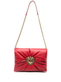 Dolce Gabbana Medium Devotion Soft Clutch