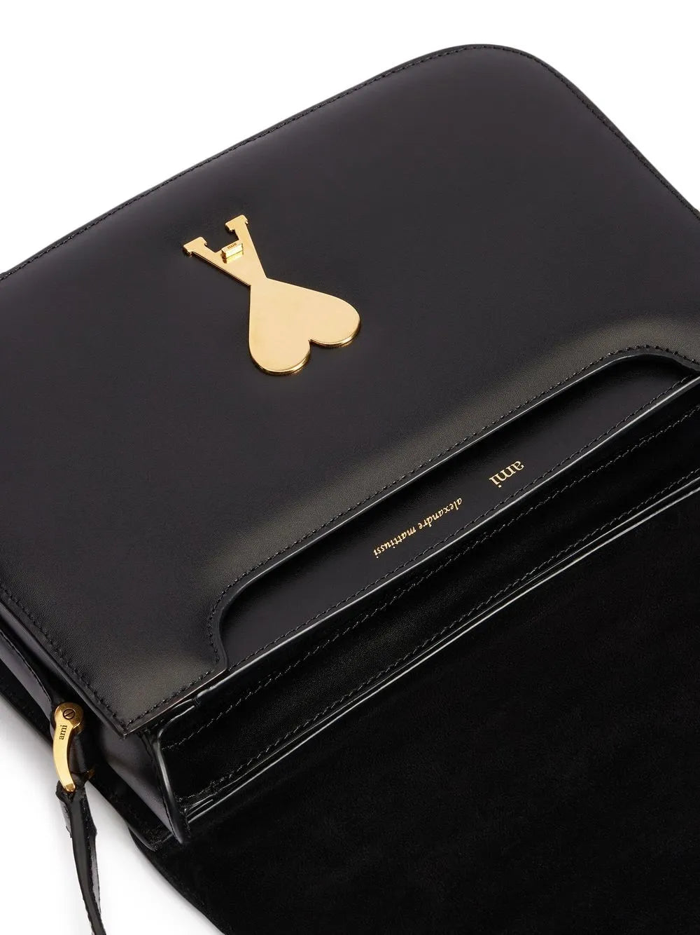Ami Paris Two Tone Shoulder Bag