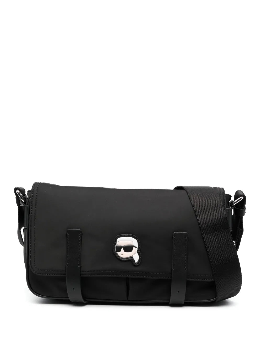 Karl Lagerfeld Ikonik Karl Patch Shoulder Bag
