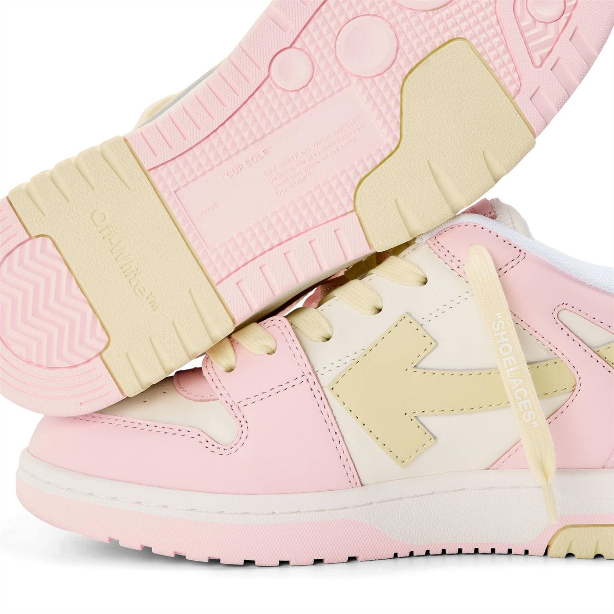 Off White OOS Jn61 Canvas Low Top Sneakers Lace Up
