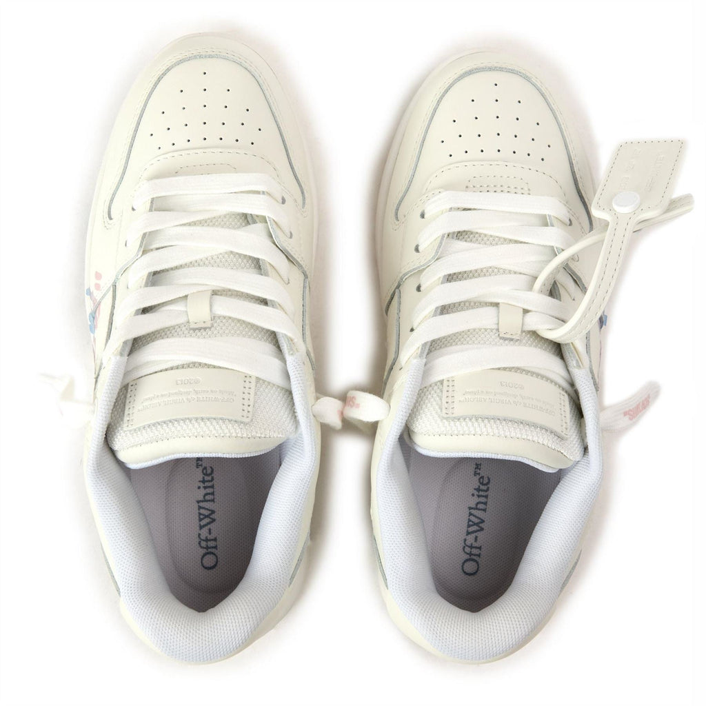 Off White OOS Jn61 Lace Up Graphic Print Sneakers