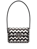 Valentino Garavani Small Rockstud23 Embroidered Shoulder Bag