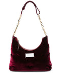 Maison Margiela Small Glam Slam Velvet Shoulder Bag