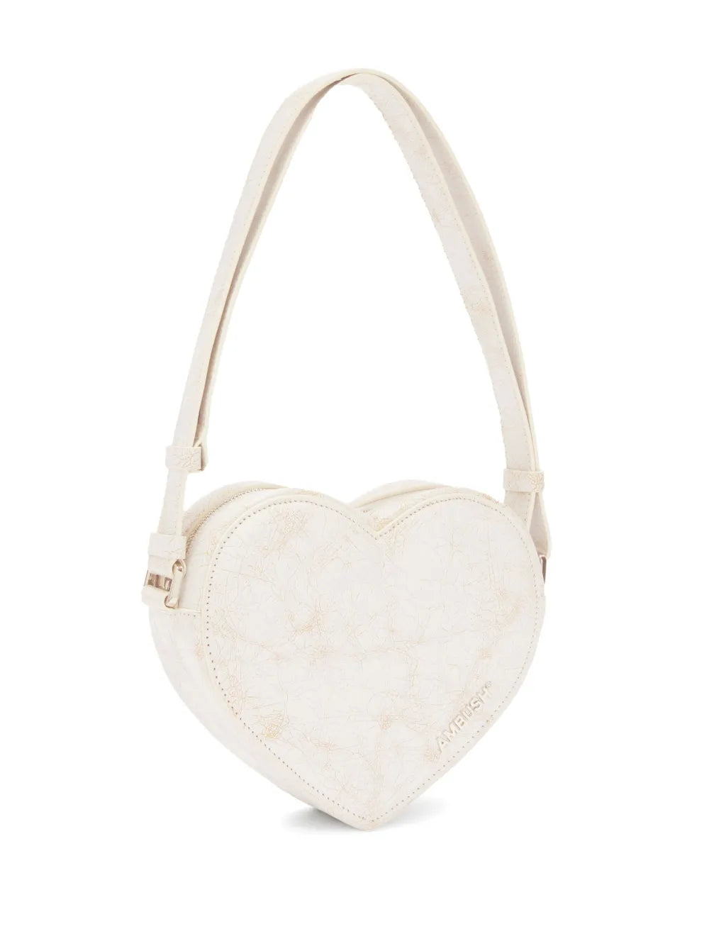 Ambush Heart Leather Shoulder Bag