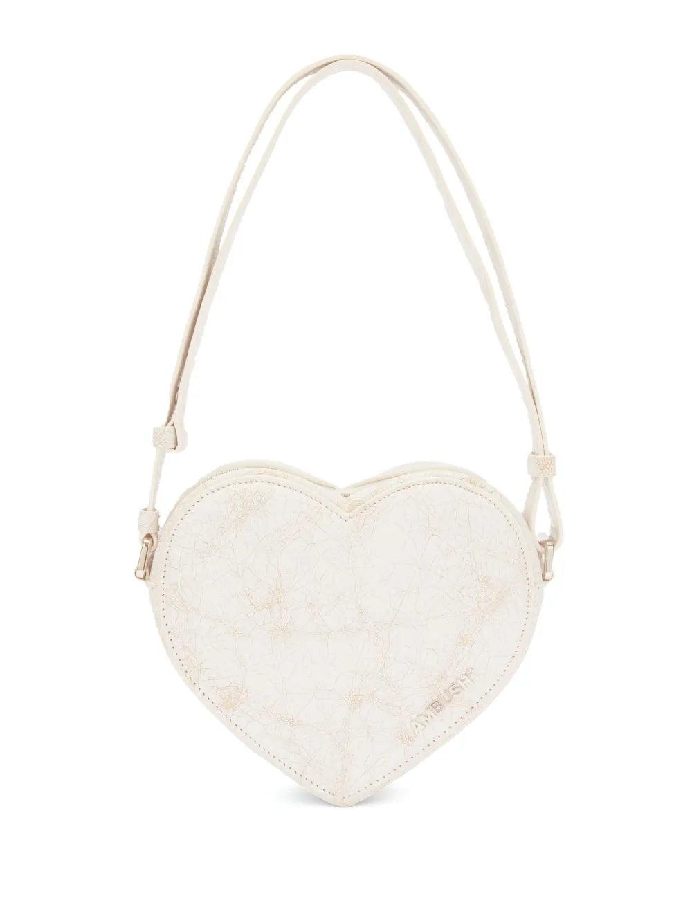 Ambush Heart Leather Shoulder Bag
