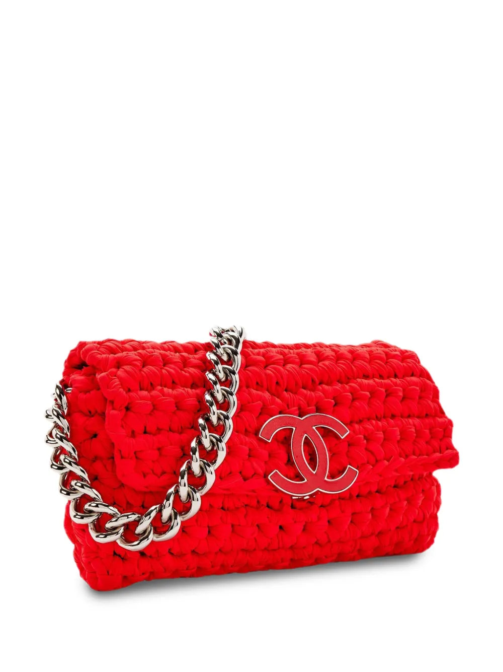 Chanel Pre Owned 2014 Cruise Crochet Flap Shoulder Bag
