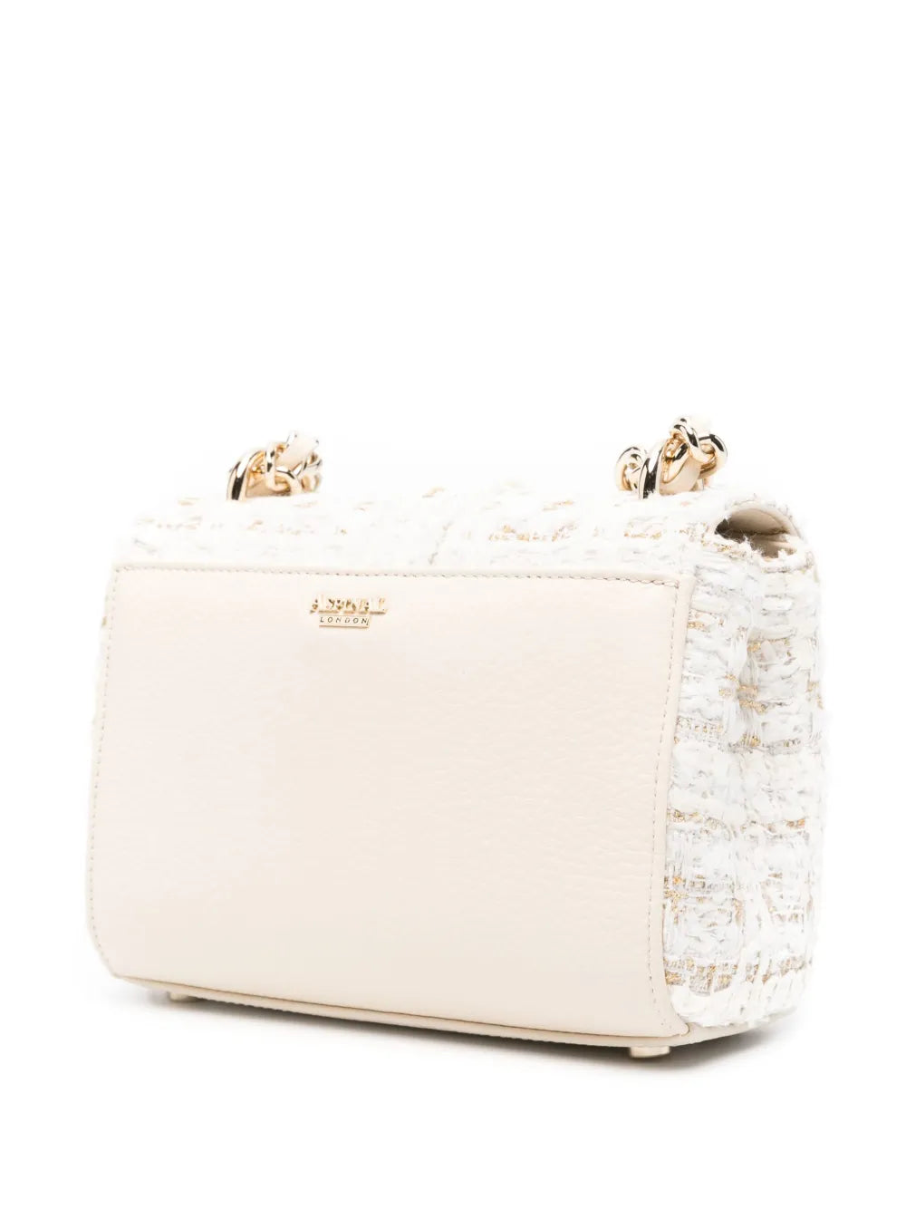 Aspinal Of London Lottie Tweed Shoulder Bag