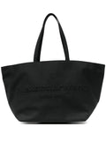 Alexander Wang Punch Logo Embossed Tote Bag