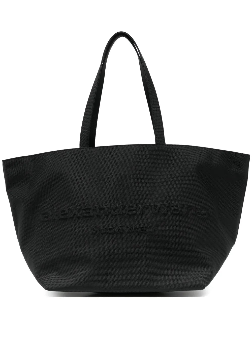 Alexander Wang Punch Logo Embossed Tote Bag