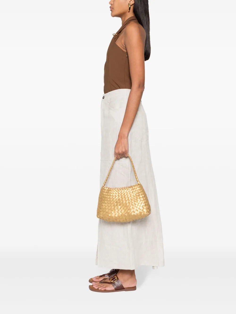 Dragon Diffusion Rosanna Leather Shoulder Bag