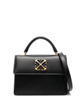 Off White Baby Jitney Leather Shoulder Bag