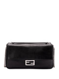 Fendi Leather Baguette Shoulder Bag