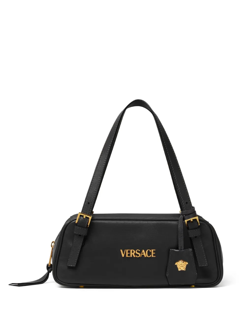 Versace Tag Bowling Shoulder Bag