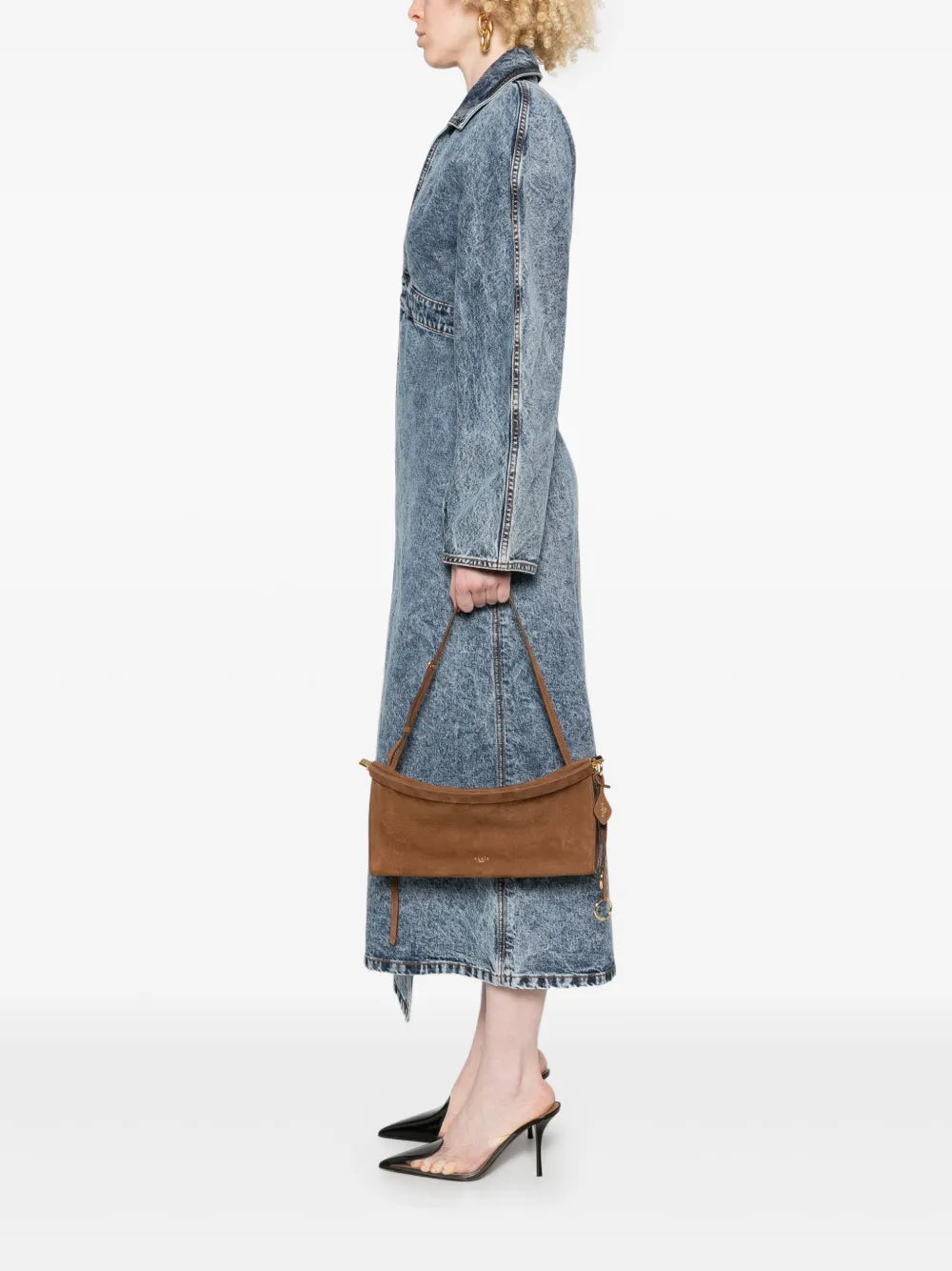 Alaia Medium Le Click Shoulder Bag