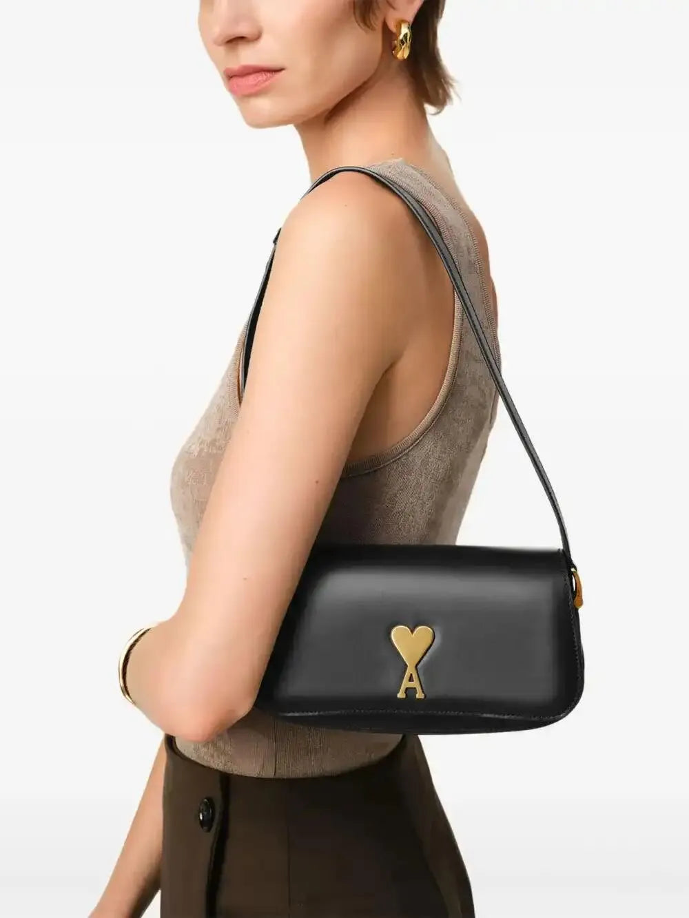 Ami Paris Paris Paris Shoulder Bag
