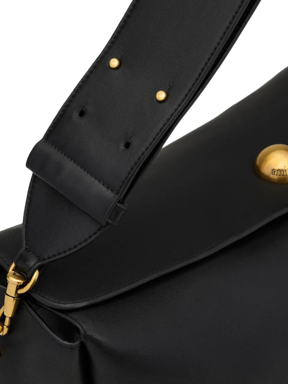 Ami Paris Large Carrousel Shoulder Bag