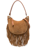 Bash Franges Suede Shoulder Bag