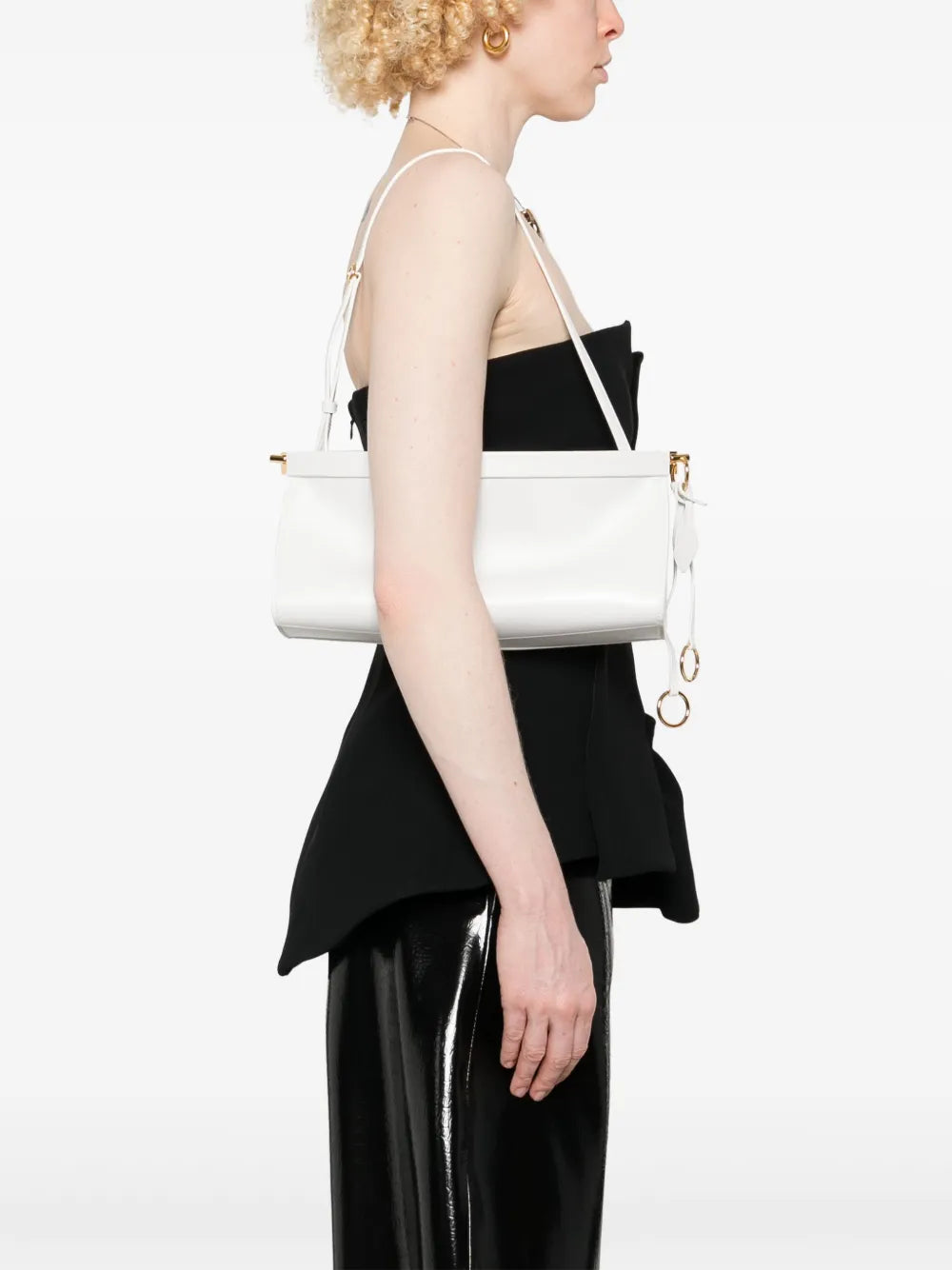 Alaia Medium Le Click East West Shoulder Bag