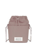 Maison Margiela Drawstring Bucket Leather Shoulder Bag