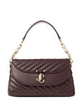 Jimmy Choo Curve Quilted Shoulder Bag