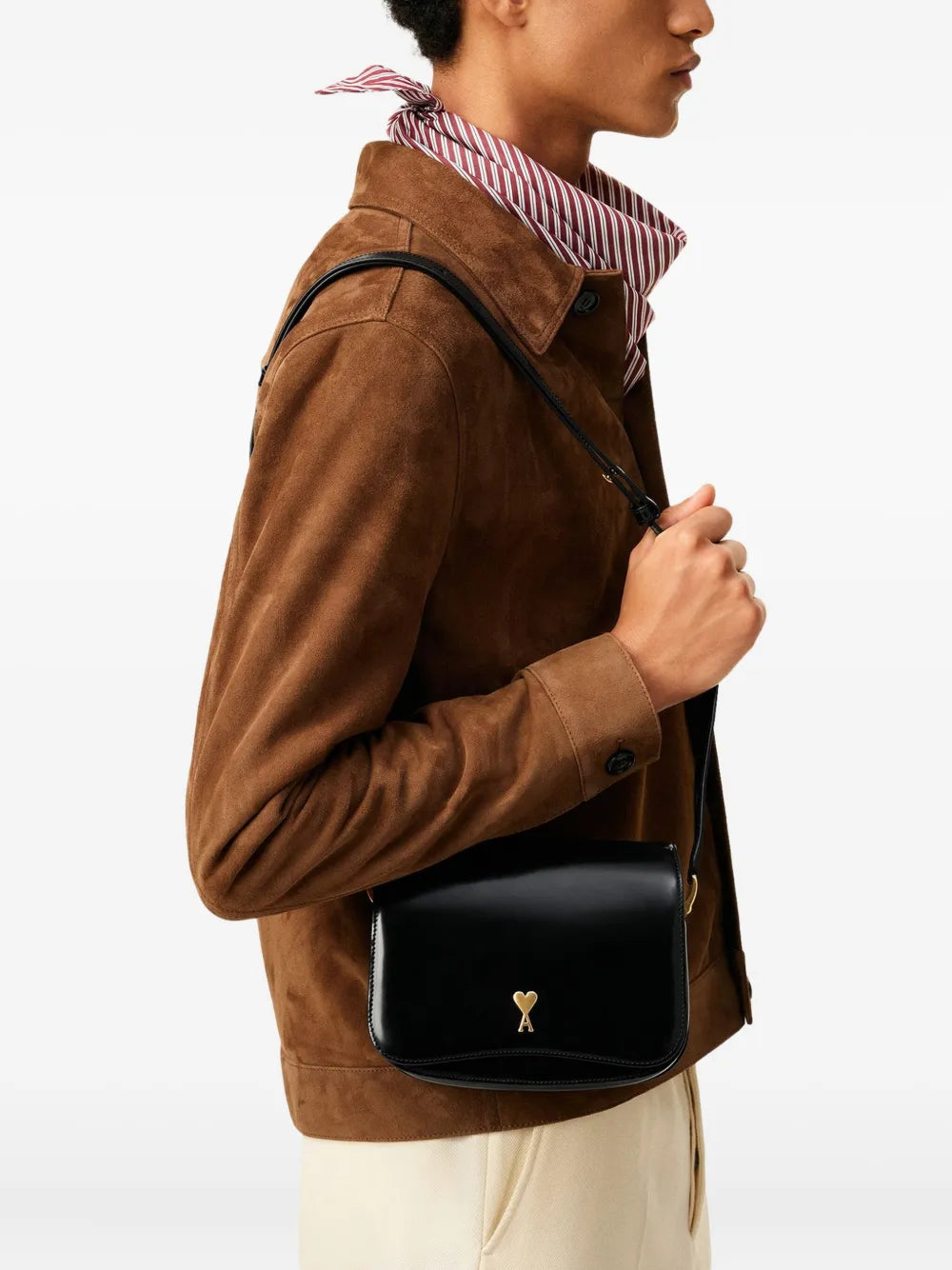 Ami Paris Paris Paris Shoulder Bag