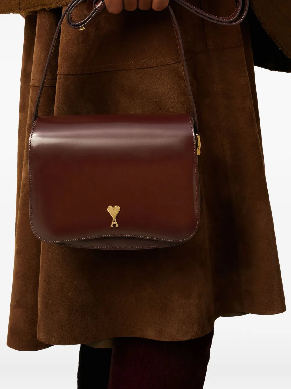 Ami Paris Paris Paris Shoulder Bag
