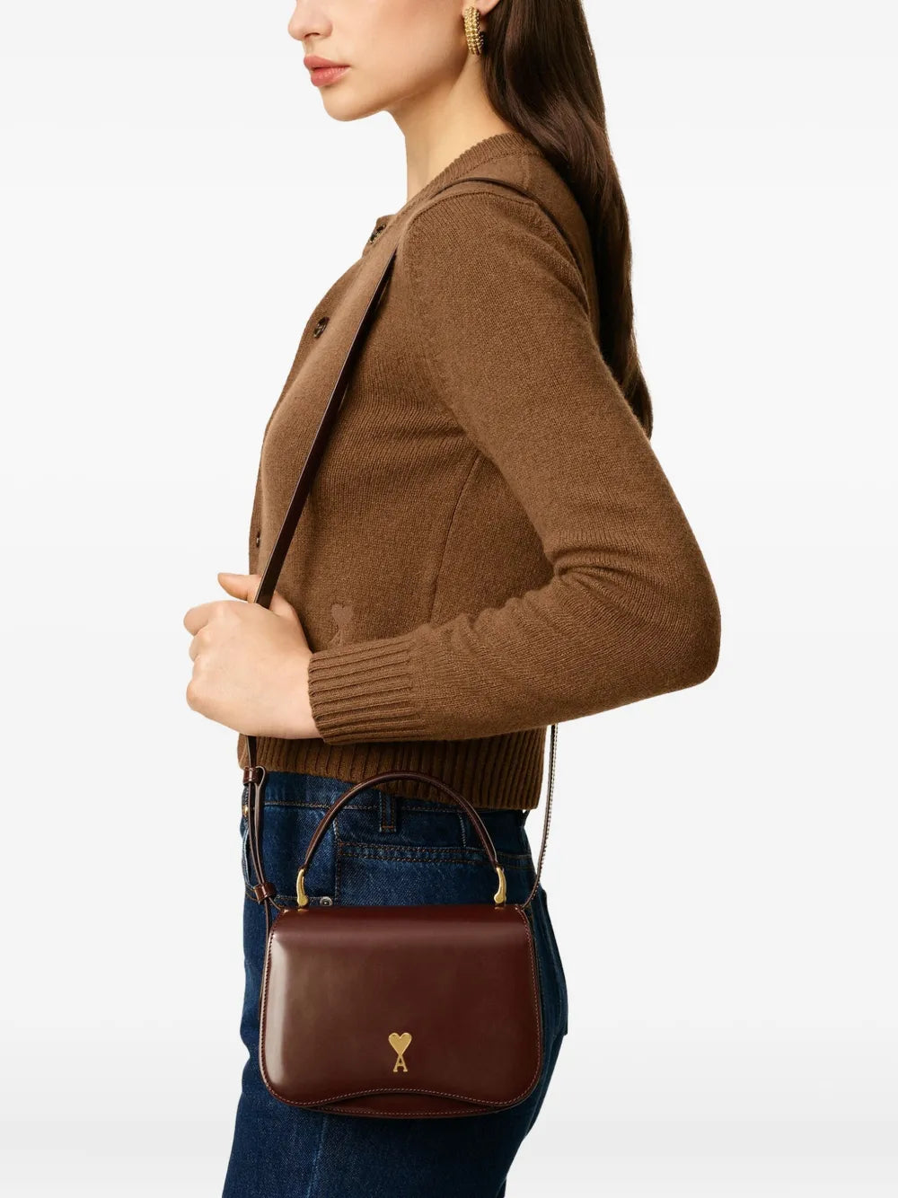Ami Paris Paris Paris Shoulder Bag