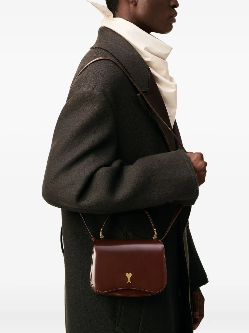 Ami Paris Paris Paris Shoulder Bag