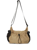 Osklen Split Drawstring Split Panel Shoulder Bag
