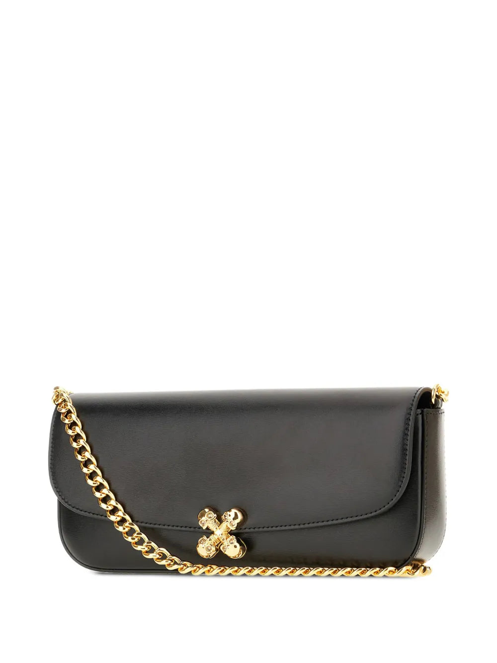Alexander Mcqueen Skull Flower Shoulder Bag