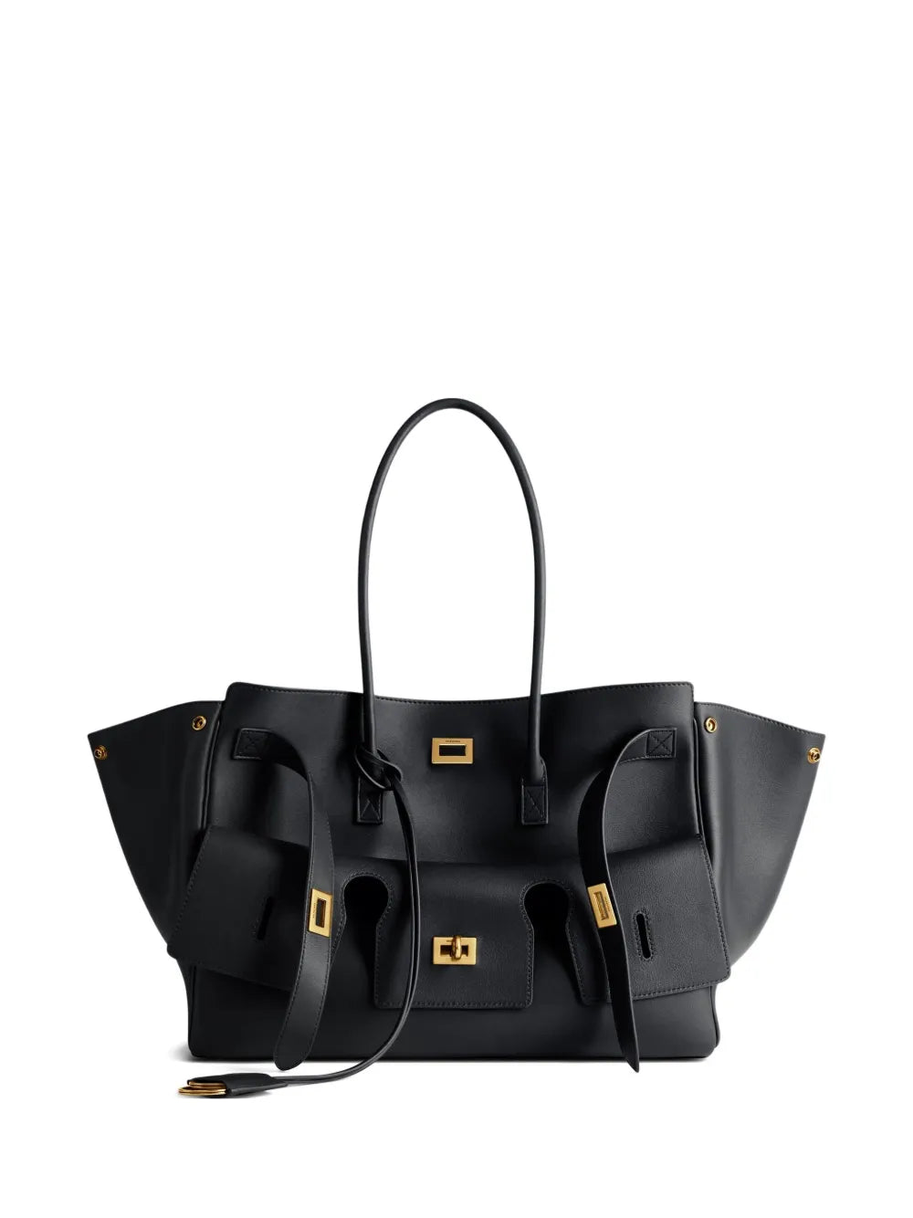Balenciaga Medium Bel Air Leather Shoulder Bag