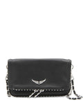 Zadigvoltaire Rock Leather Shoulder Bag