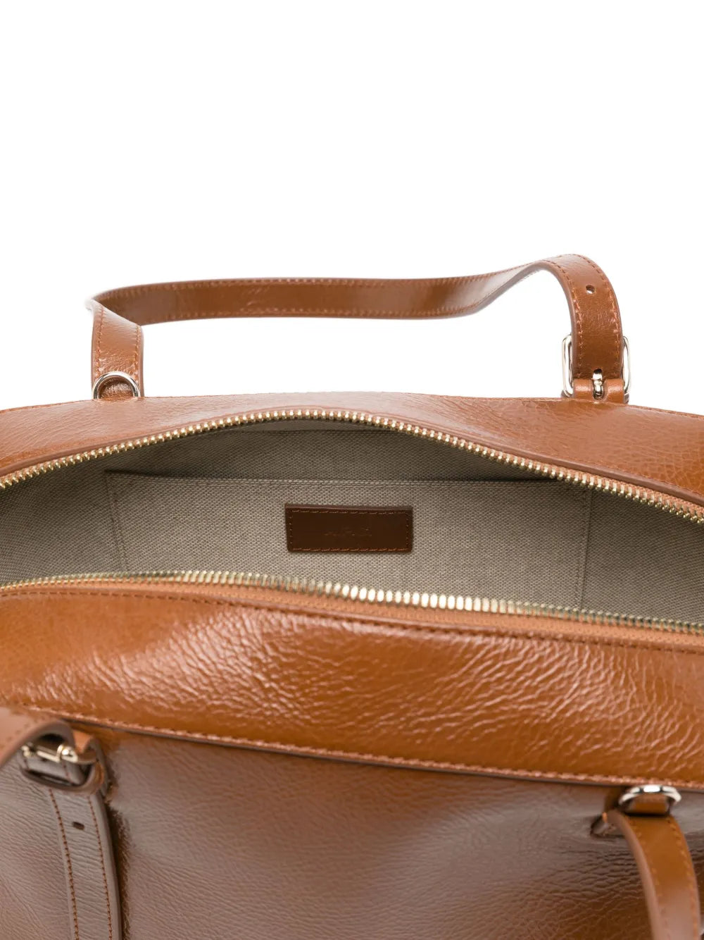 Apc Buckle Fastening Leather Shoulder Bag