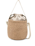 Chloe Woven Top Handle Shoulder Bag