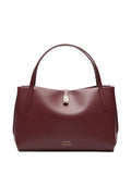 Loulou Logo Print Leather Shoulder Bag