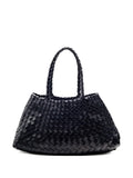 Dragon Diffusion Woven Leather Tote Bag