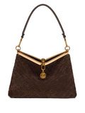 Etro Medium Vela Suede Shoulder Bag