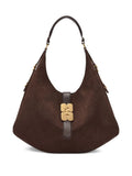 Ganni Logo Plaque Shoulder Bag