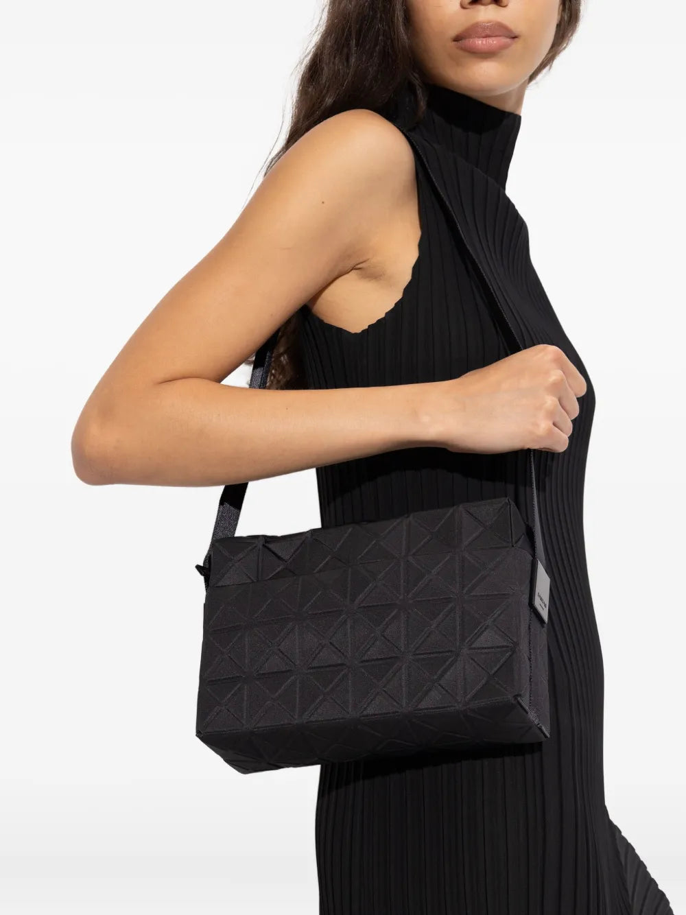 Bao Bao Issey Miyake Geometric Pattern Shoulder Bag