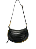 Isabel Marant Oskan Moon Leather Shoulder Bag