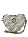 Kurt Geiger London Quilted Heart Mini Bag