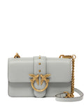 Pinko Small Love One Stud Embellished Shoulder Bag