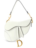 Christian Dior Pre Owned Saddle Handbag Leather Medium Shoulder Bag