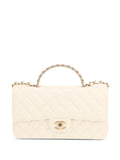 Chanel Pre Owned 2020S Quilted Top Handle Tote Bag