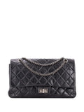 Chanel Pre Owned Reissue 255 Flap Bag Quilted Aged Calfskin 227 Shoulder Bag