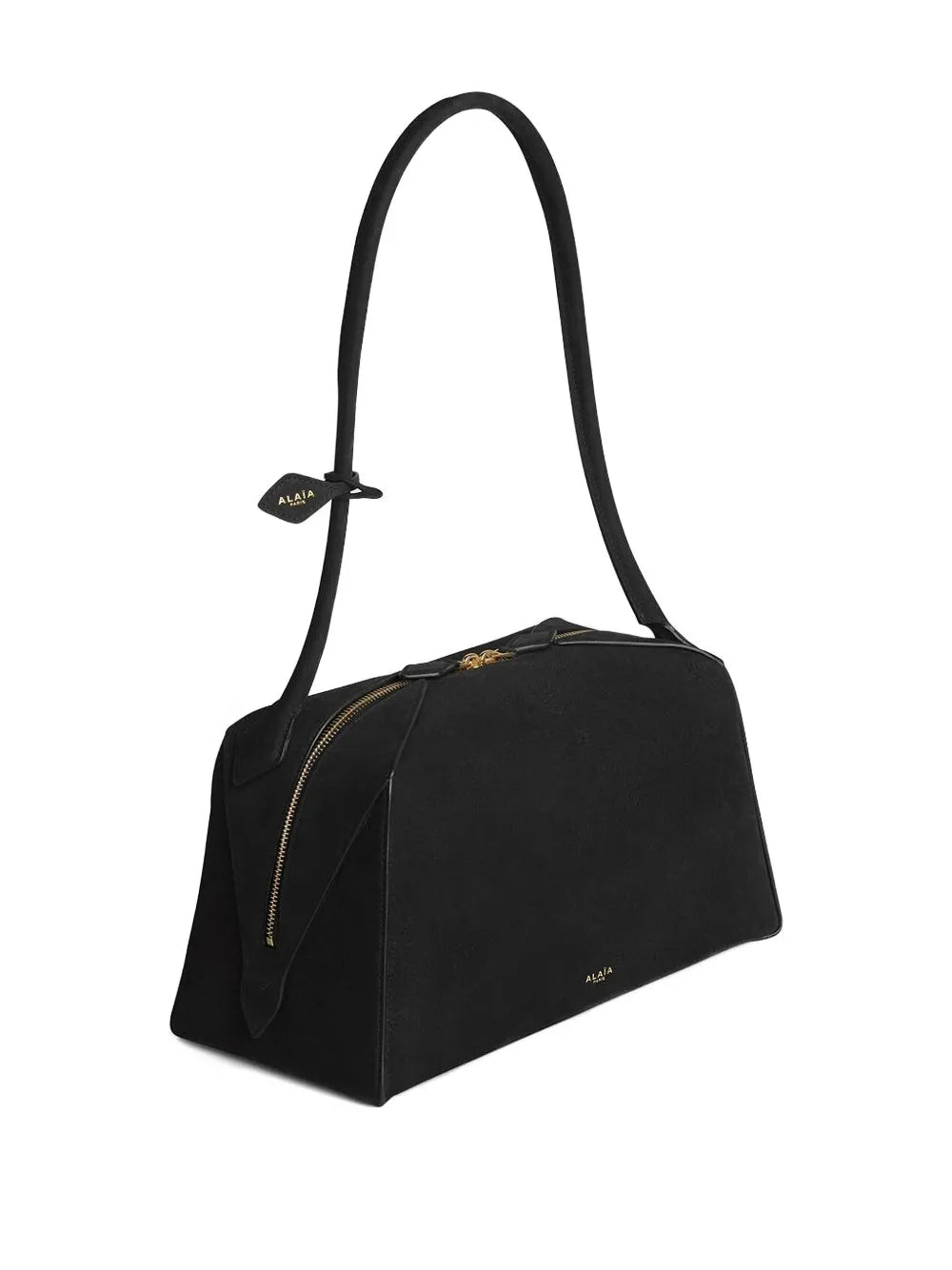 Alaia Le Bouledogue Tubular Handle Leather Bag